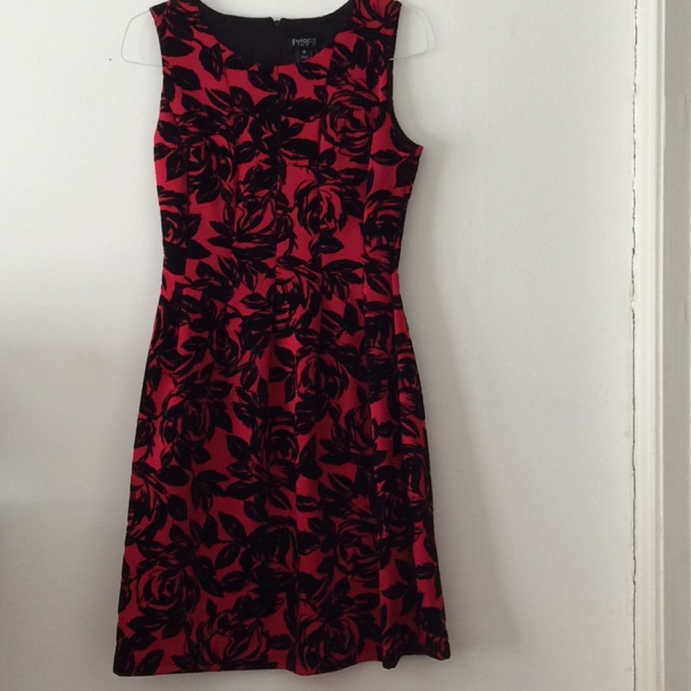 Red/Black Dress